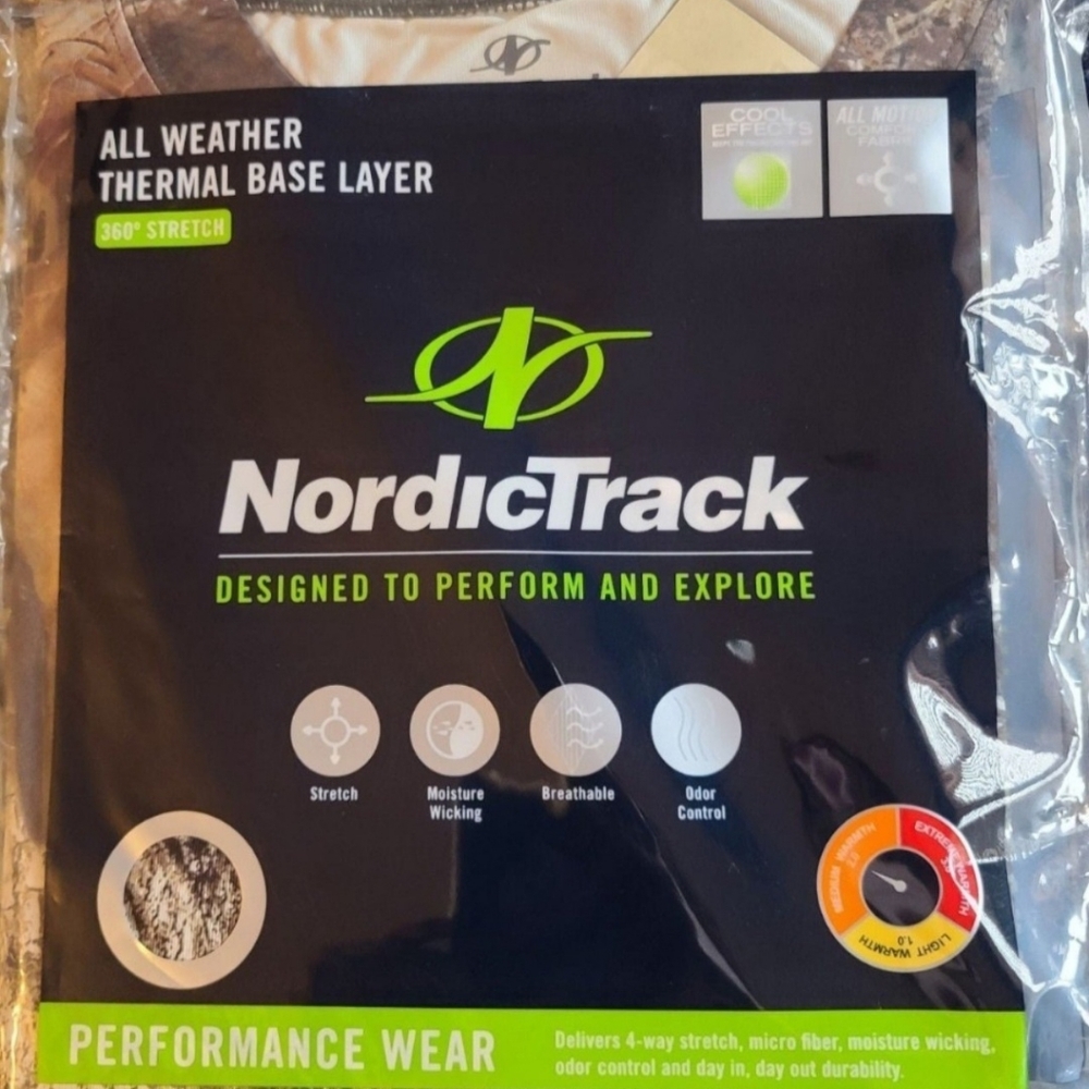 Nordic Track Men's allweather therm set
